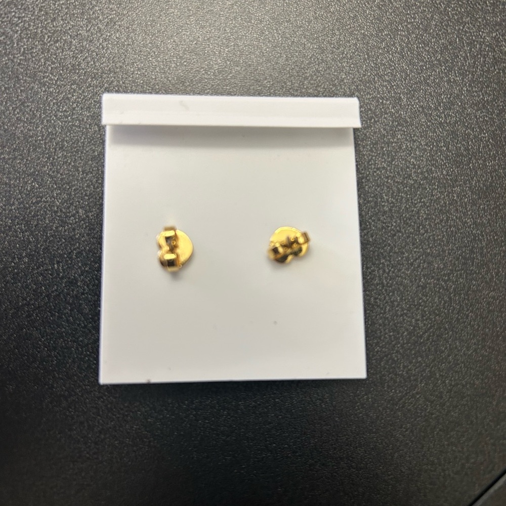 Kate Spade Gold and Blue Star Earrings - Picture 4 of 4